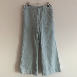 The GREAT. High Waisted Striped Pant Jeans Sz 28 M